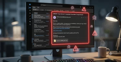 phishing con malware