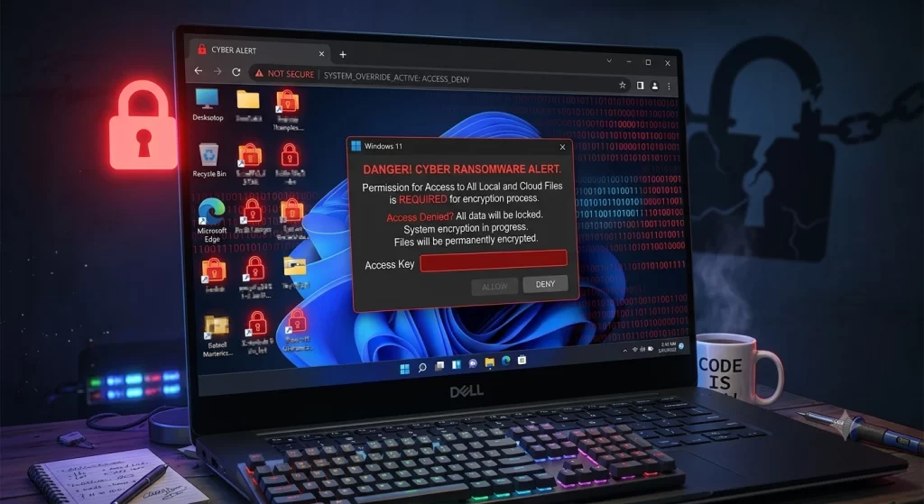 ransomware en tu navegador
